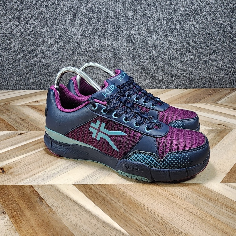 Kuru Quantum Orthotic Athletic Shoes Womens Size 7 M Electric Grape Midnight